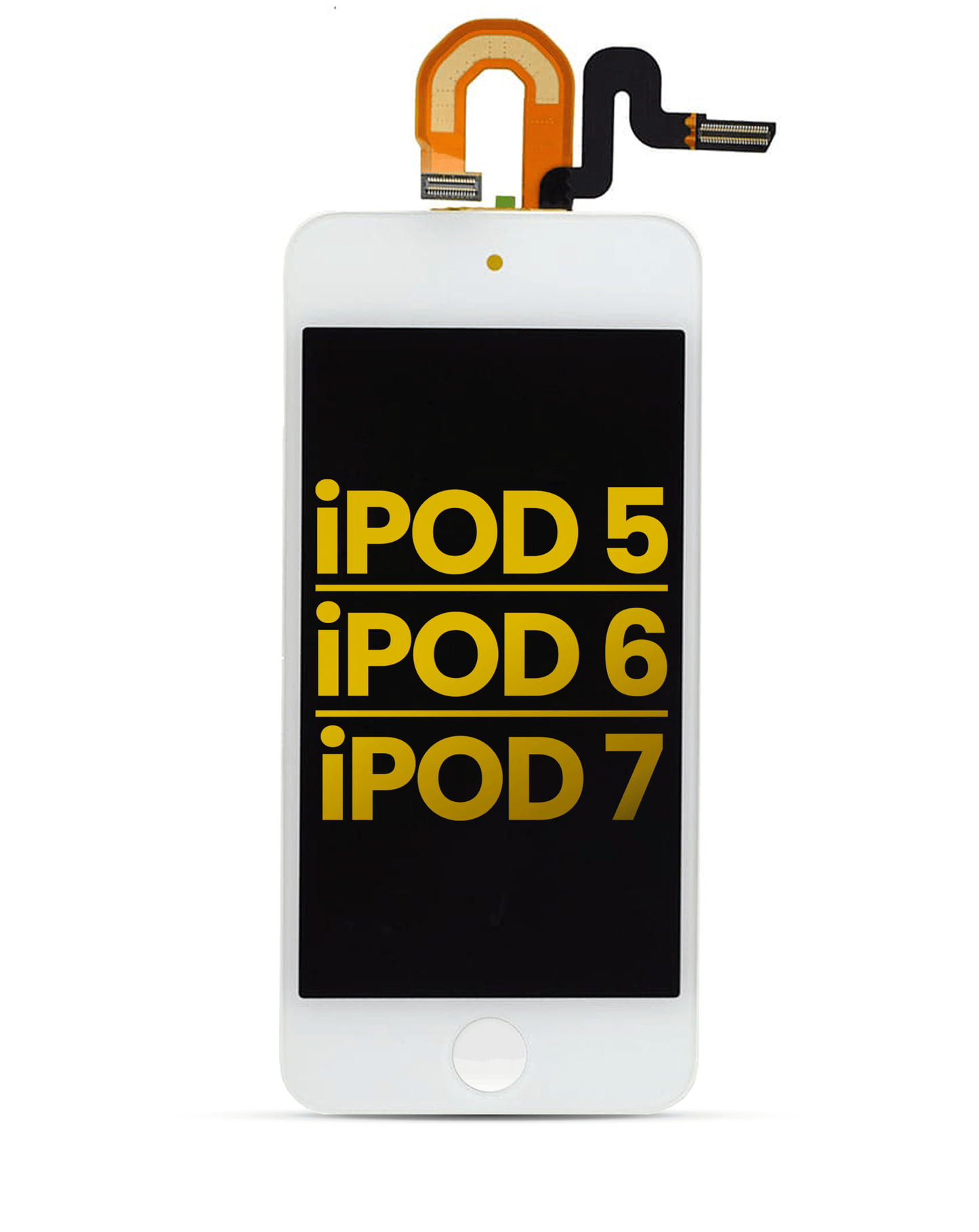 LCD ASSEMBLY COMPATIBLE FOR IP TOUCH 5 / IP TOUCH 6 / IP TOUCH 7 (PREMIUM) (WHITE)