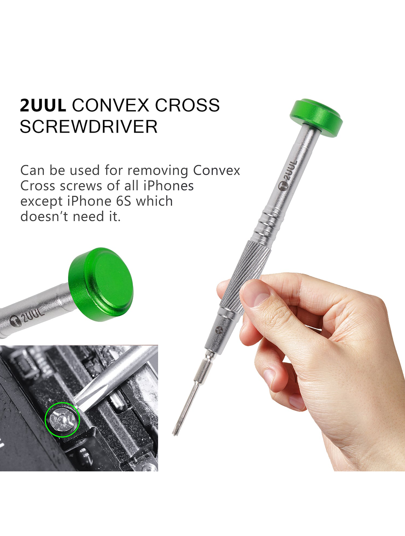 Everyday Screwdriver 2.5mm Convex Cross (2UUL)
