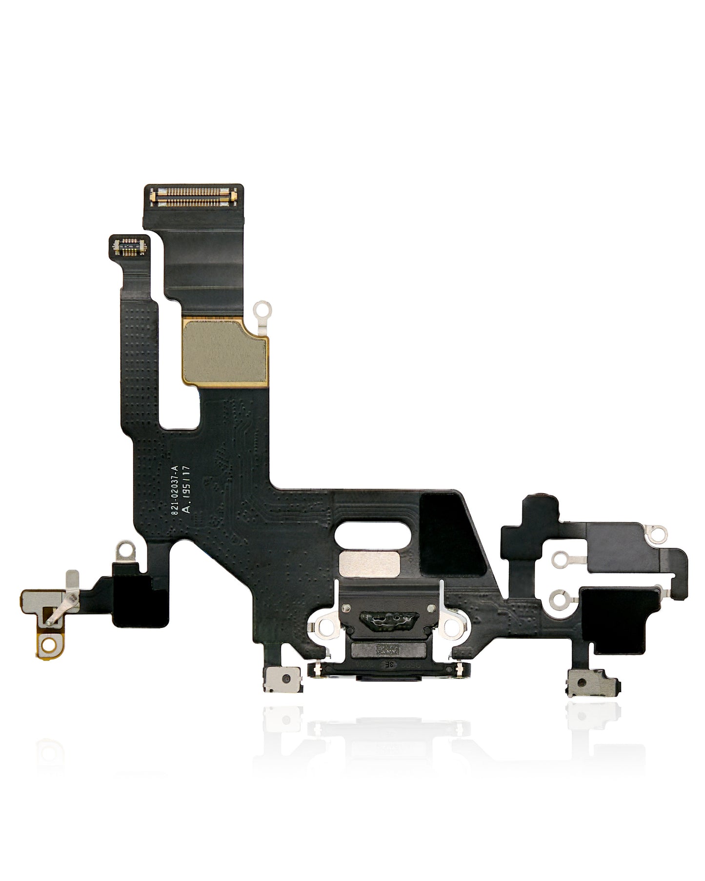 CHARGING PORT FLEX CABLE COMPATIBLE FOR IP 11 (PREMIUM) (BLACK)
