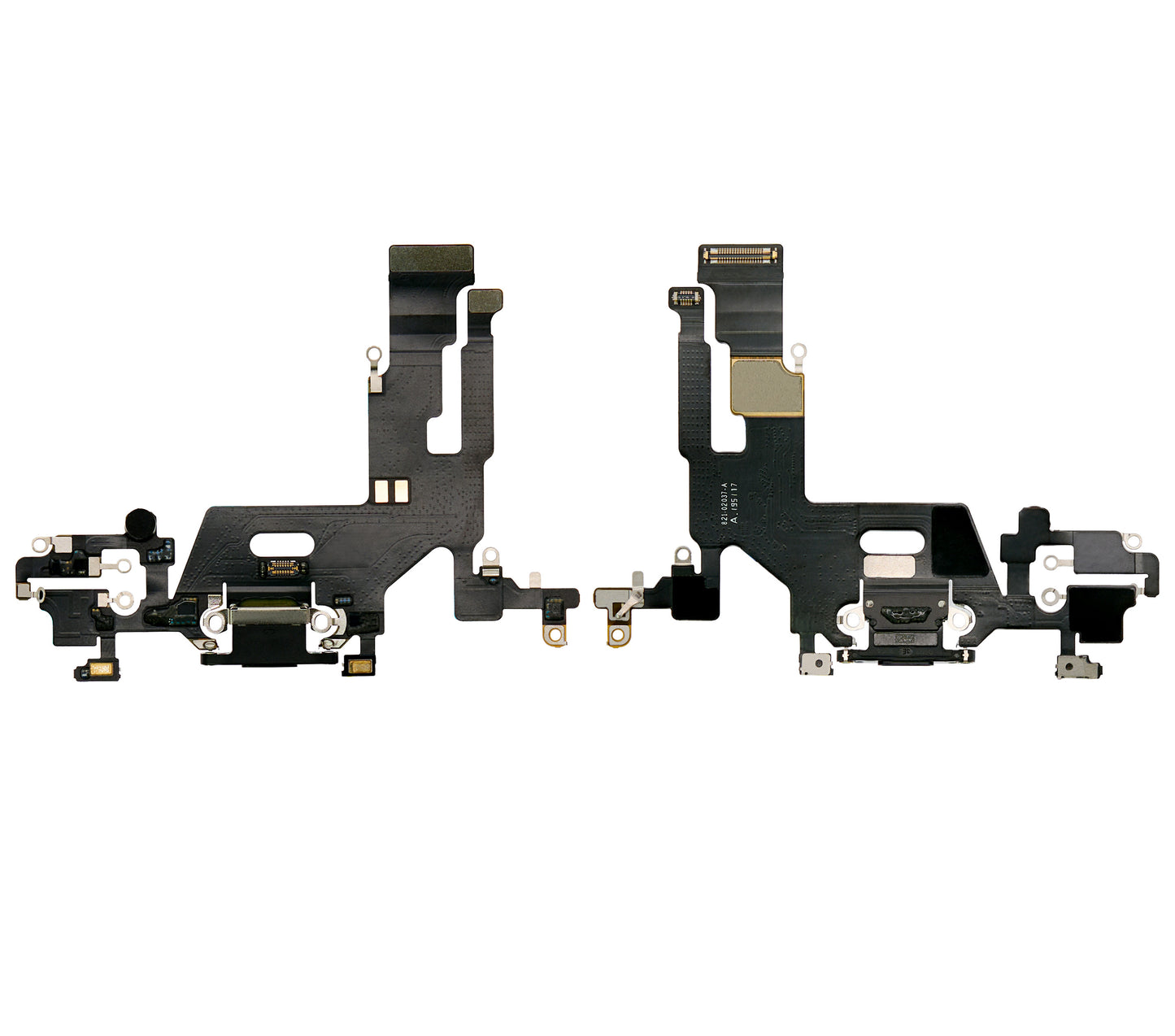 CHARGING PORT FLEX CABLE COMPATIBLE FOR IP 11 (PREMIUM) (BLACK)