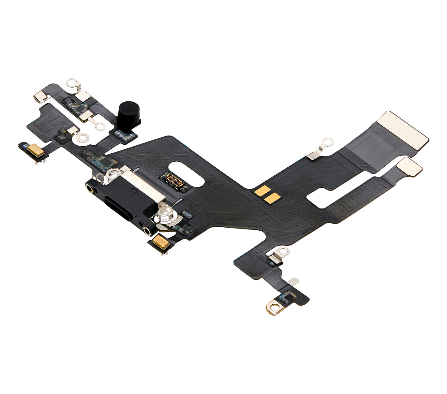 CHARGING PORT FLEX CABLE COMPATIBLE FOR IP 11 (PREMIUM) (BLACK)