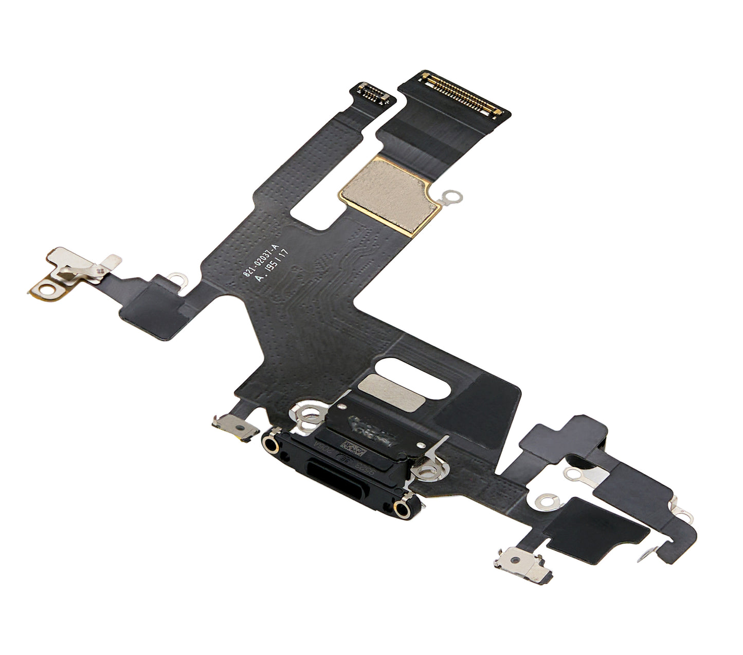 CHARGING PORT FLEX CABLE COMPATIBLE FOR IP 11 (PREMIUM) (BLACK)