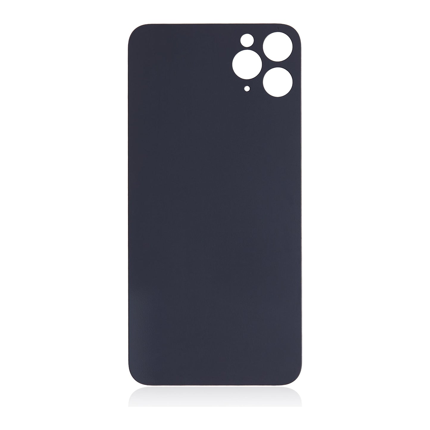 BACK GLASS WITH 3M ADHESIVE COMPATIBLE FOR IP 11 PRO MAX (NO LOGO) (SPACE GRAY)