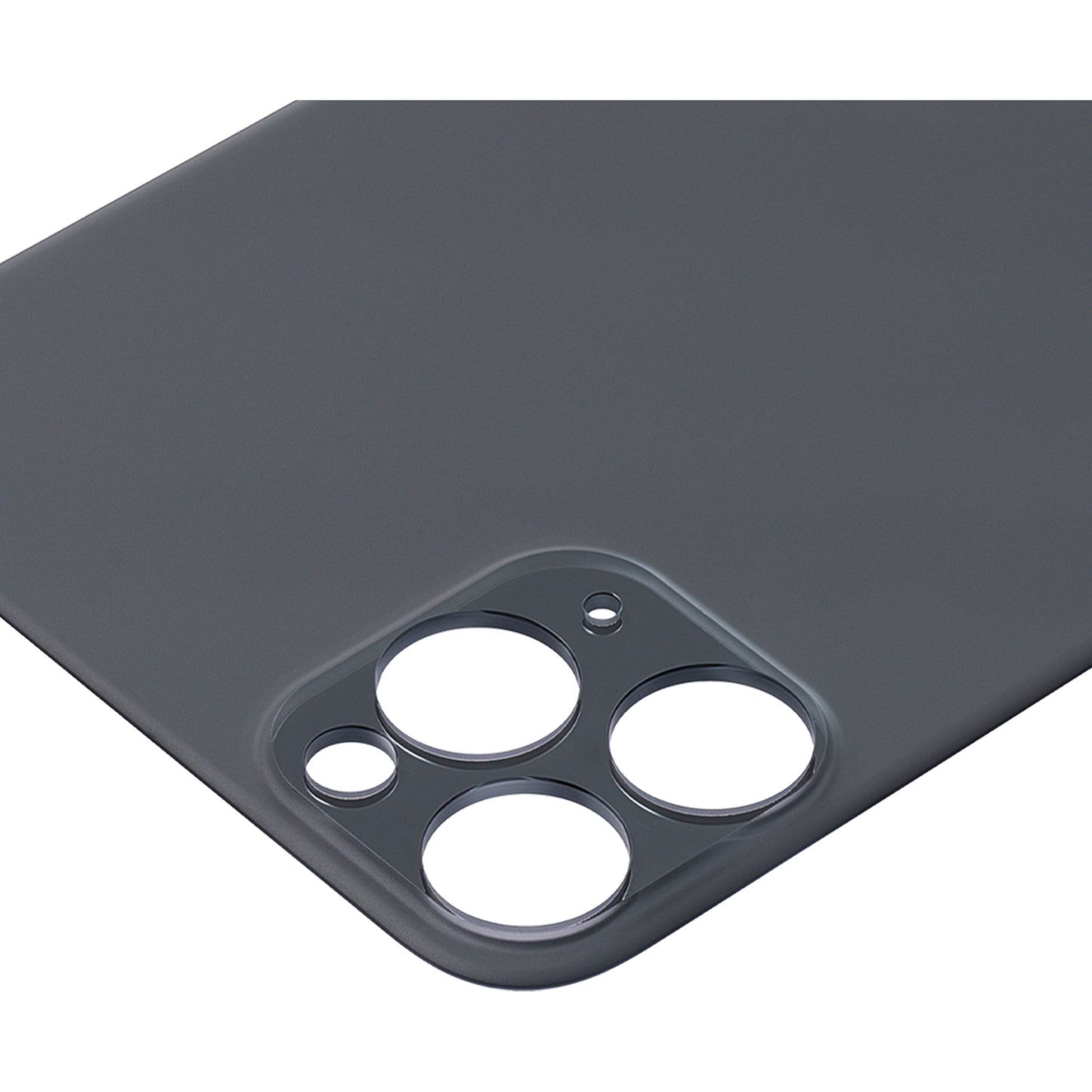 BACK GLASS WITH 3M ADHESIVE COMPATIBLE FOR IP 11 PRO MAX (NO LOGO) (SPACE GRAY)