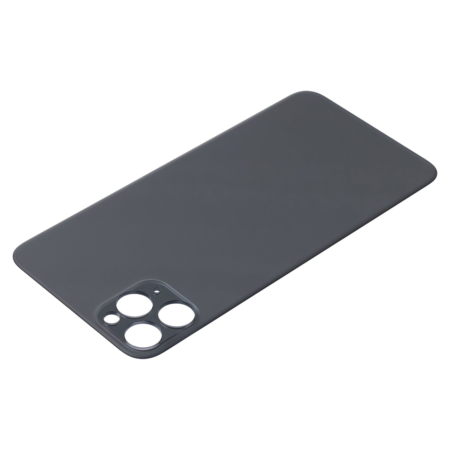 BACK GLASS WITH 3M ADHESIVE COMPATIBLE FOR IP 11 PRO MAX (NO LOGO) (SPACE GRAY)