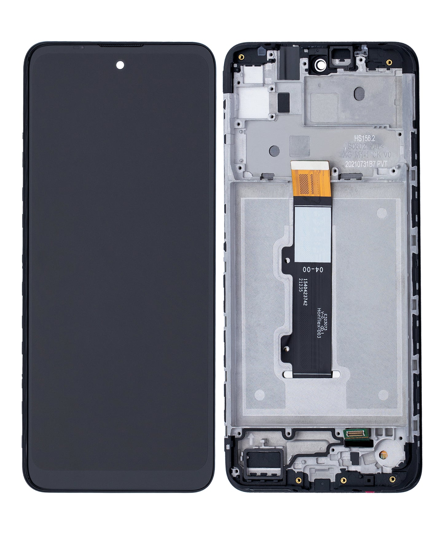 LCD Assembly With Frame Compatible For Motorola Moto E40 (XT2159 / 2021) (Refurbished)