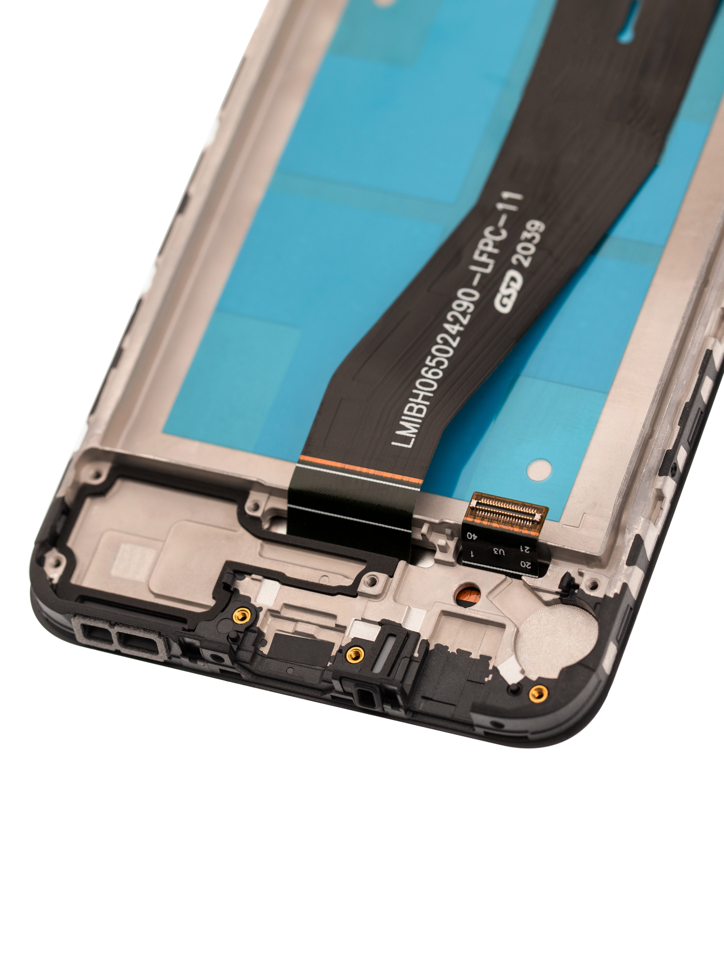 LCD ASSEMBLY WITH FRAME COMPATIBLE FOR SAMSUNG GALAXY A02S (A025F / 2020) (INTERNATIONAL VERSION) (REFURBISHED)