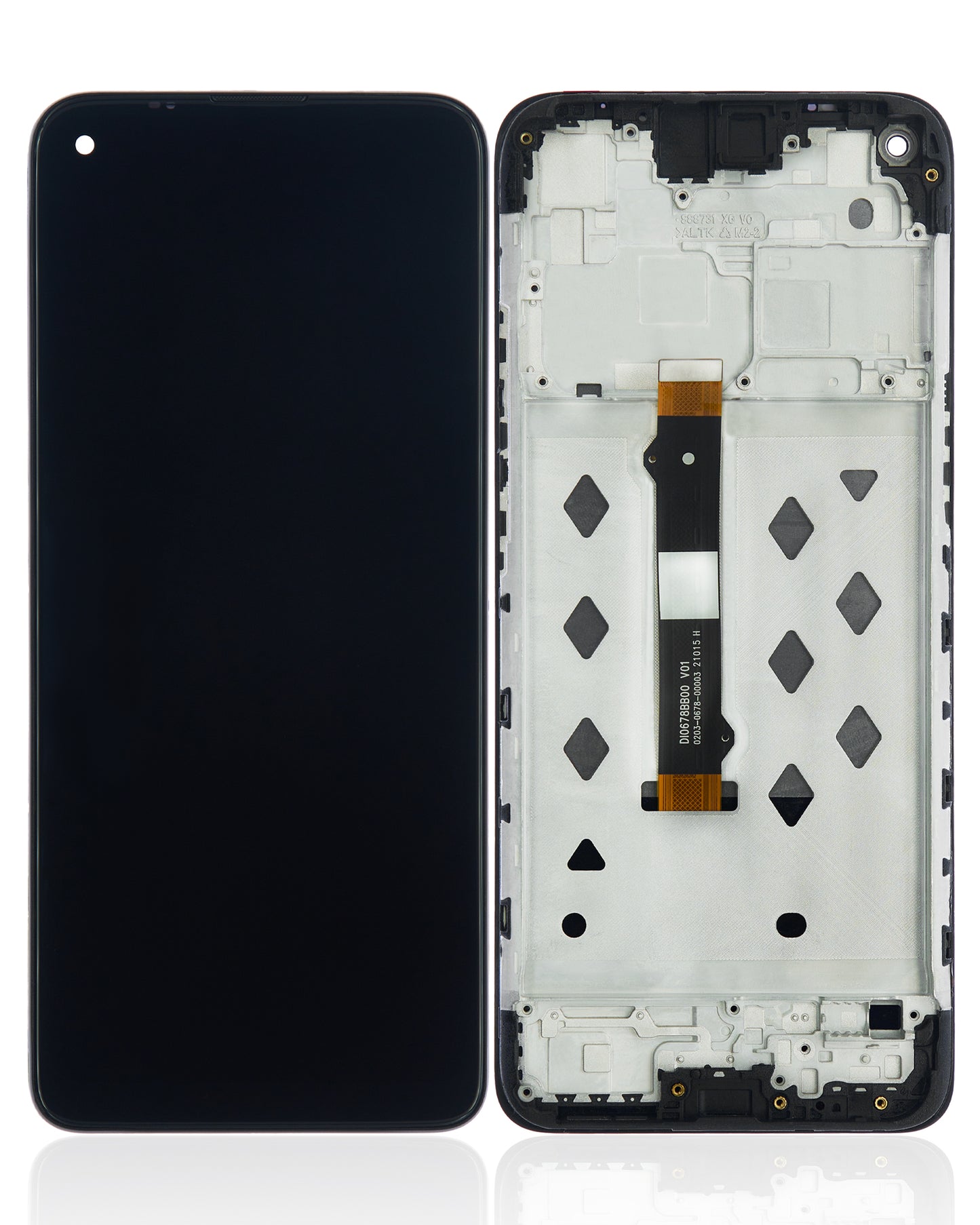 LCD Assembly With Frame Compatible For Motorola Moto G9 Power (XT2091 / 2020) (Refurbished) (All Colors)