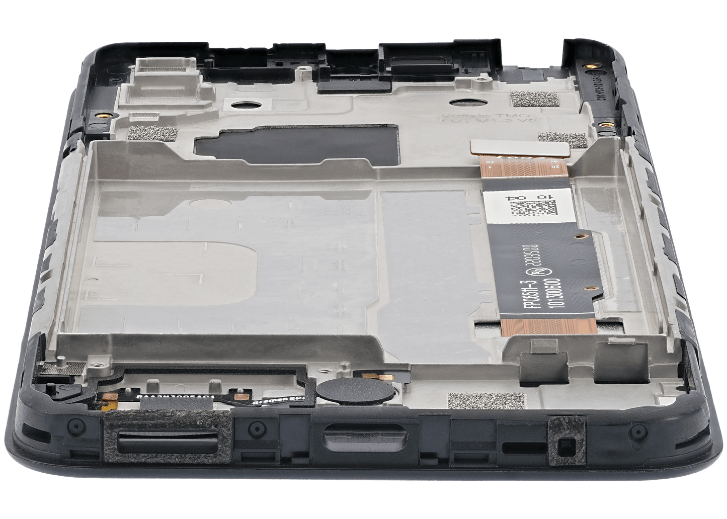 LCD ASSEMBLY WITH FRAME COMPATIBLE FOR TCL 30 XE 5G (REFURBISHED)
