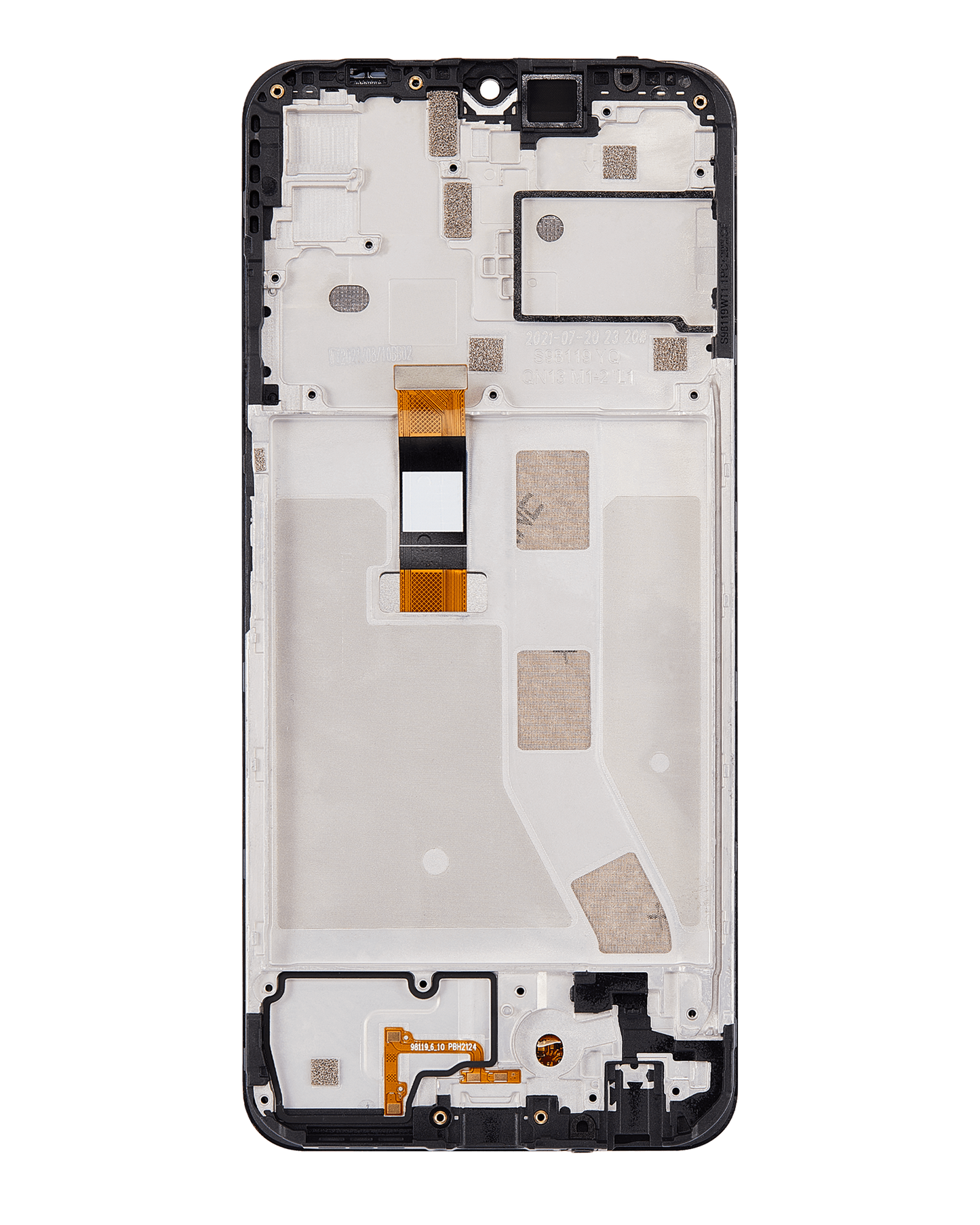 LCD ASSEMBLY WITH FRAME COMPATIBLE FOR BOOST MOBILE CELERO 5G (REFURBISHED)