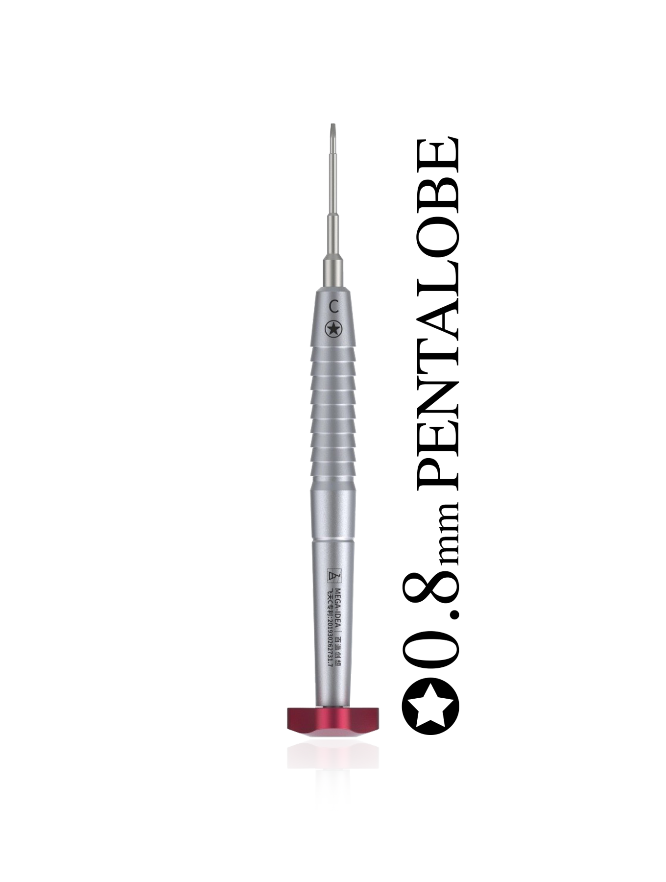 IFLYING 2D PRECISION SCREWDRIVER 0.8MM PENTALOBE (SECTION C) (QIANLI)