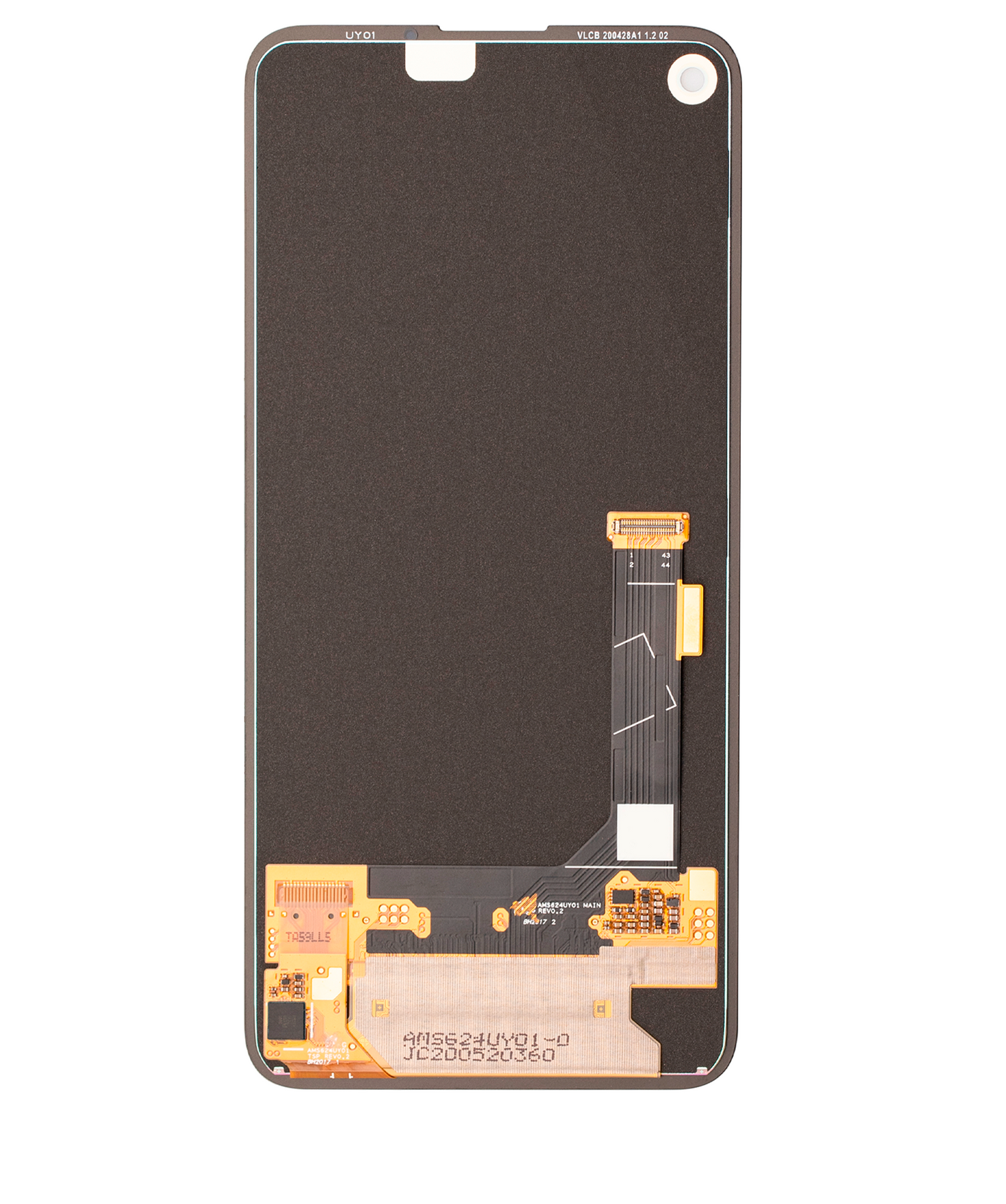LCD ASSEMBLY WITHOUT FRAME COMPATIBLE FOR GOOGLE PIXEL 4A 5G (GENUINE OEM)