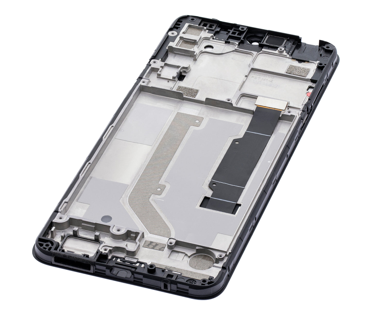 LCD ASSEMBLY WITH FRAME COMPATIBLE FOR TCL 20 SE (REFURBISHED) (NUIT BLACK)