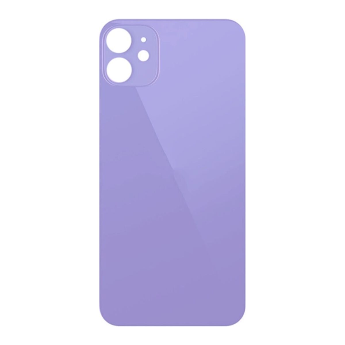iPhone 12 Bigger Camera Hole Back Glass (NO LOGO) (PURPLE)