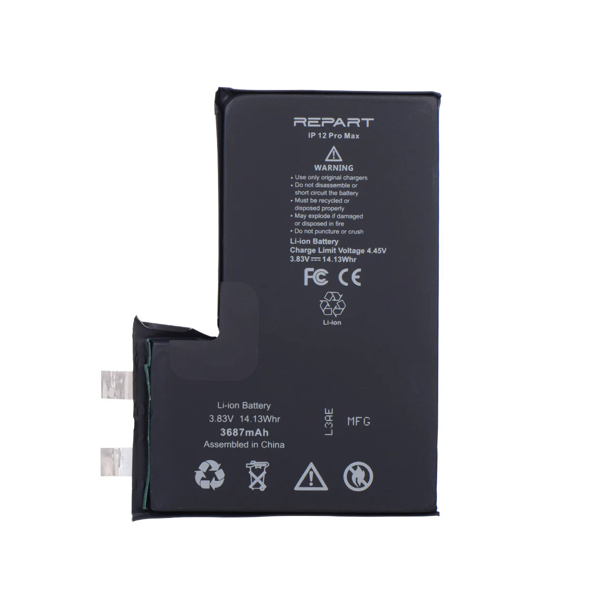 iP 12 Pro Max Replacement Battery (Spot Weld Required)