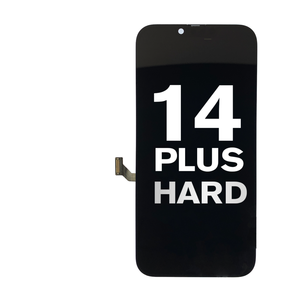 Hard OLED Screen Digitizer Assembly With Frame for iP 14 Plus
