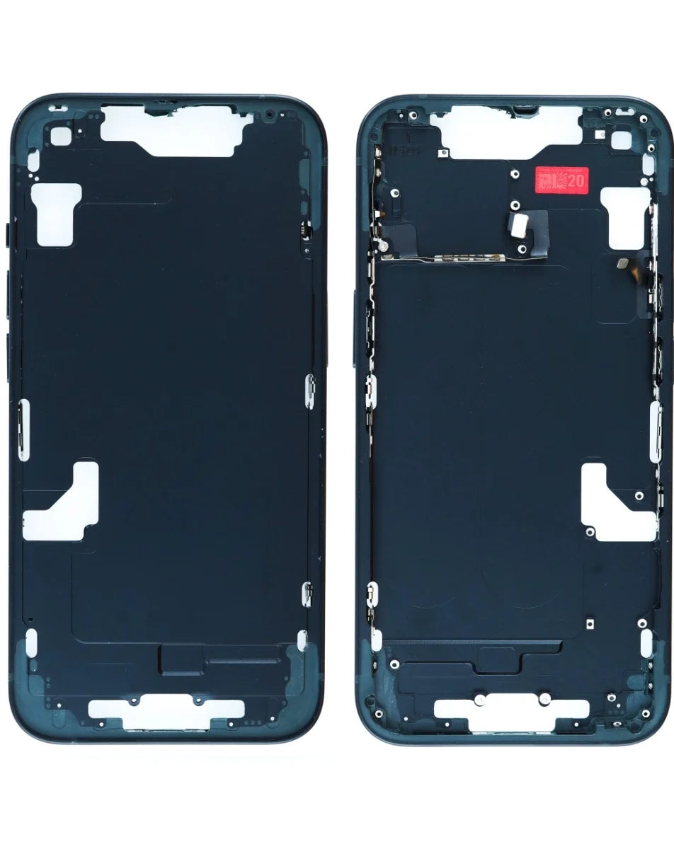 Middle Frame with Small Parts iPhone 14 (MIDNIGHT) (US Version) (OEM Pull A Grade)