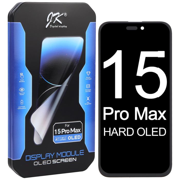 JK Hard OLED Screen For iPhone 15 Pro Max