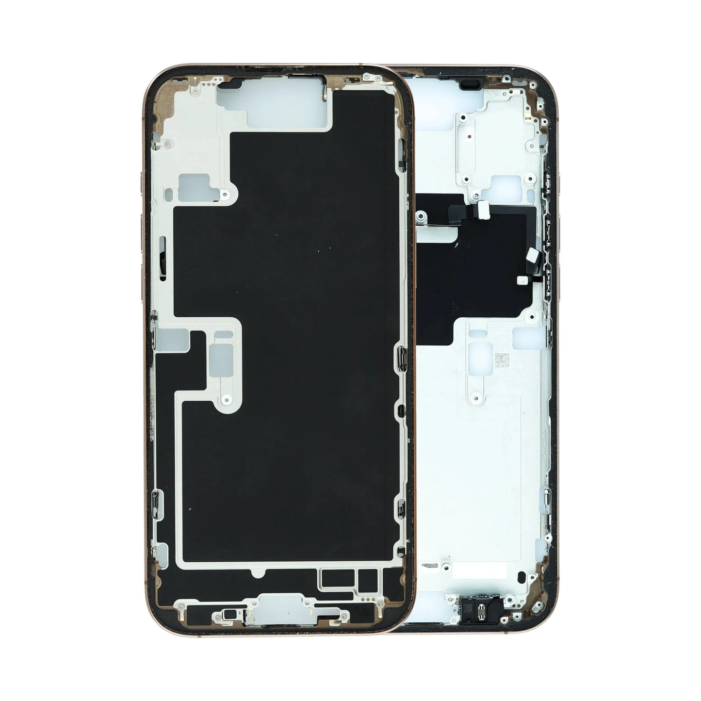 Middle Frame w/Parts for iPhone 16 Pro Max (DESERT TITANIUM) (US Version) (OEM Pull A Grade)