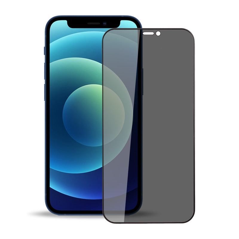 Full Cover Privacy Tempered Glass Screen Protector for iP 12/ 12 Pro (Retail Packaging)