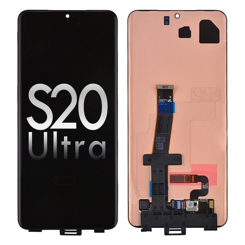 Oled Screen Digitizer Assembly For Samsung Galaxy S20 Ultra G988 (Premium) - Black