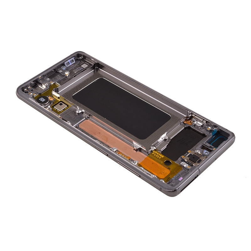 Galaxy S10 Plus (G975) LCD Assembly w/ Frame (without Finger Print Sensor) (BLACK) (Aftermarket TFT)