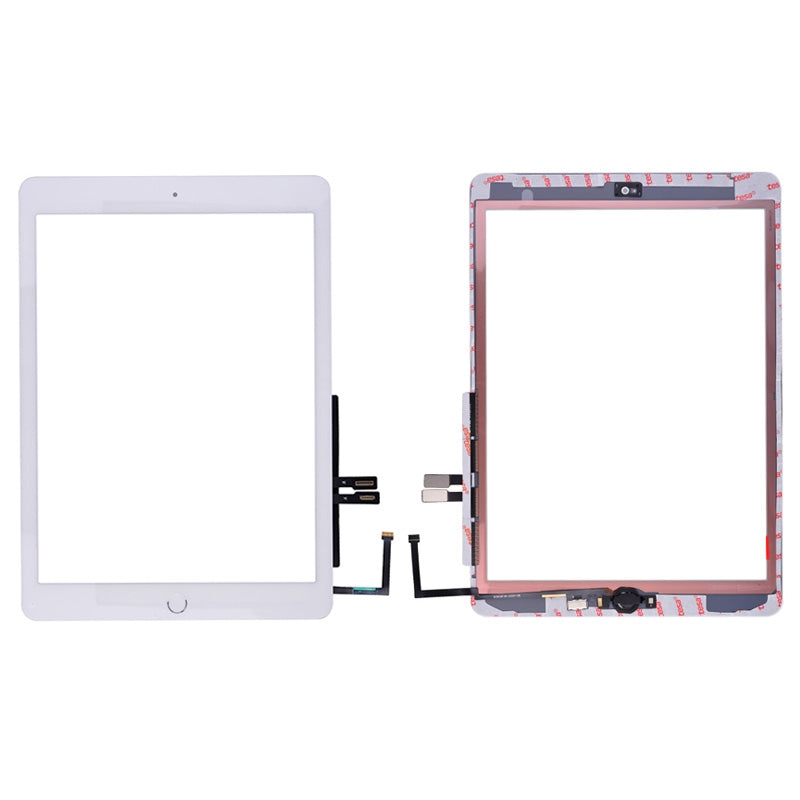 Touch Screen Digitizer With Home Button and Home Button Flex Cable for IP 6(2018) A1893 A1954(High Quality) - White