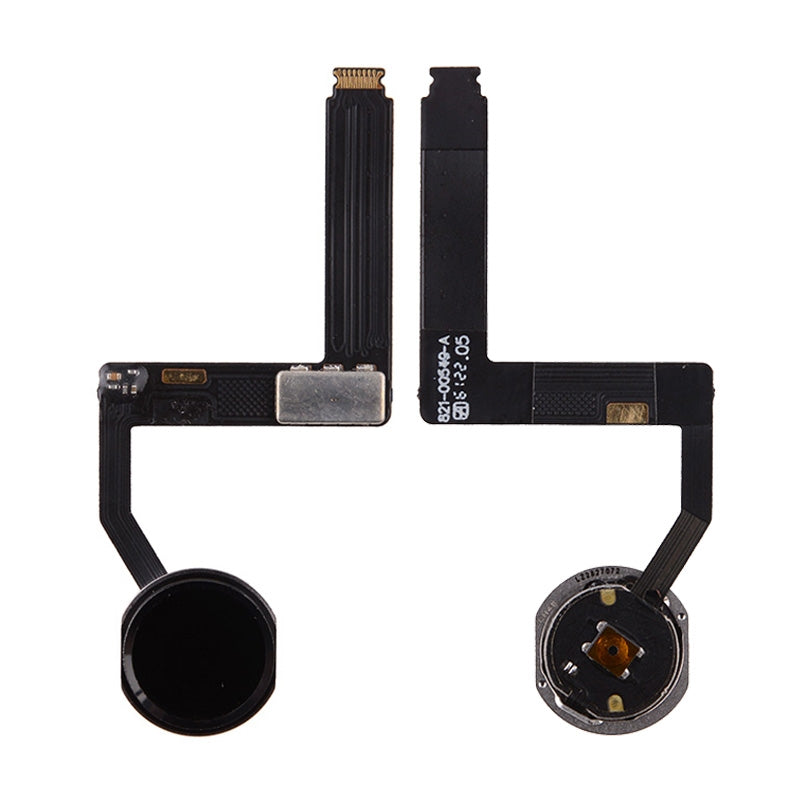 Home Button with Flex Cable Ribbon and Home Button Connector for IP Pro (9.7inches) - Black