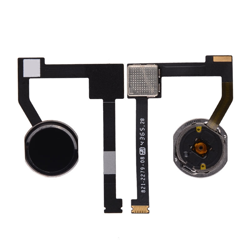 Home Button with Flex Cable Ribbon and Home Button Connector for iP mini 4 - Black