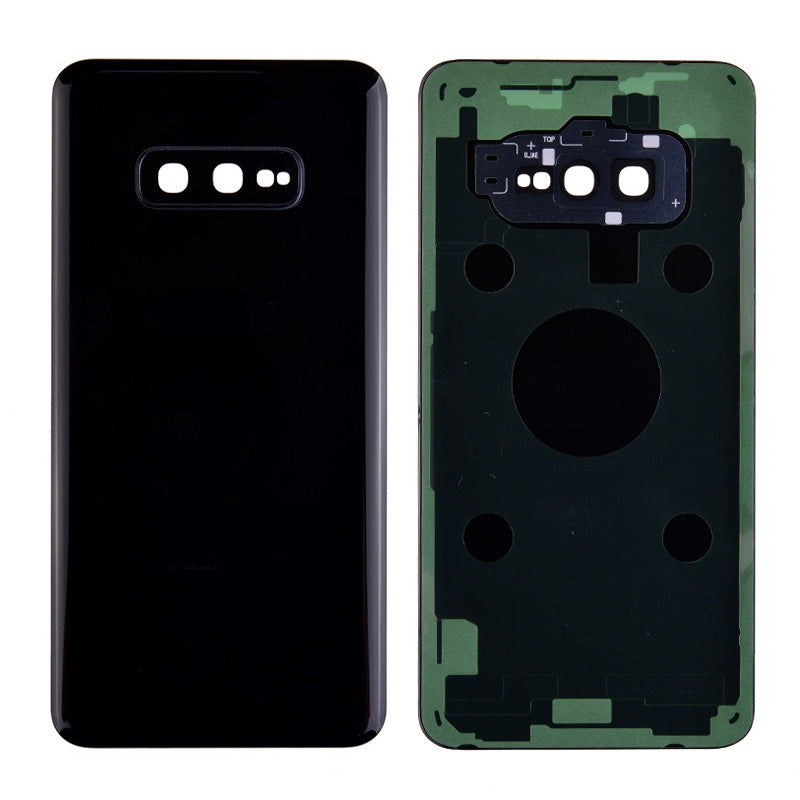 Back Cover with Camera Glass Lens and Adhesive Tape for Samsung Galaxy S10e G970(for SAMSUNG and Galaxy S10e) - Prism Black