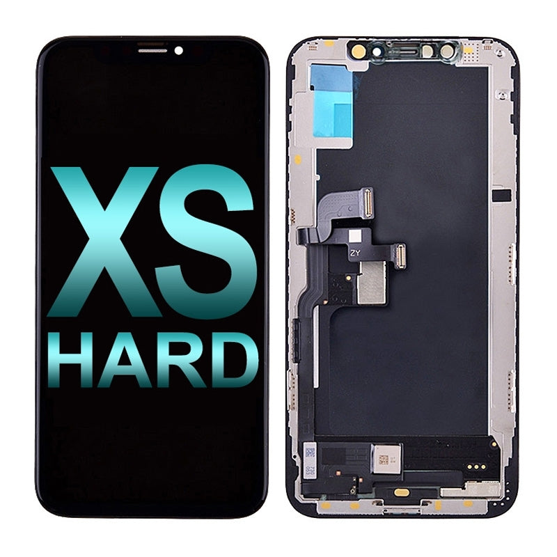 Premium Hard OLED Screen Digitizer Assembly with Frame for iPhone XS