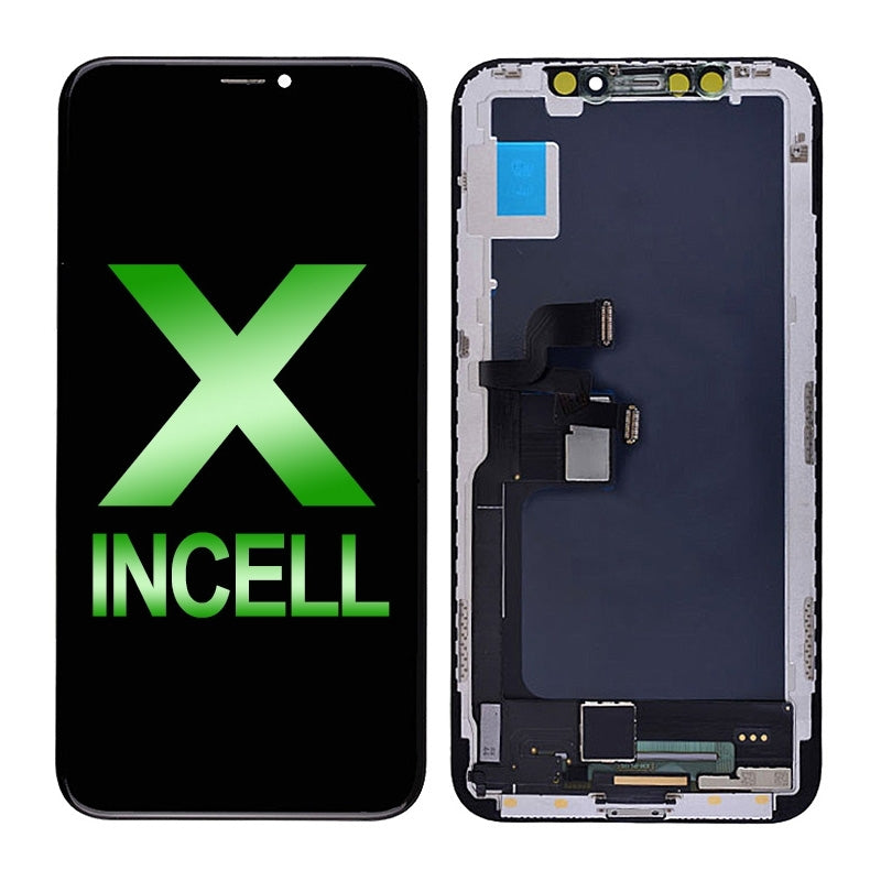 LCD Screen Digitizer Assembly with Frame for iPhone X (Incell)