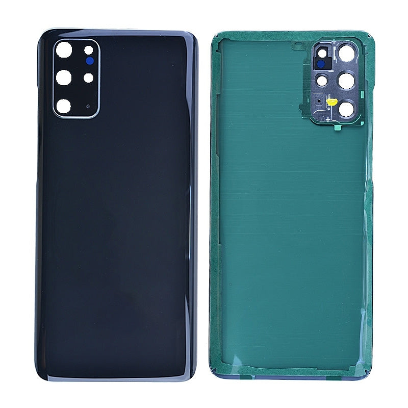 Back Cover with Camera Glass Lens and Adhesive Tape for Samsung Galaxy S20 Plus G985/ S20 Plus 5G G986(for SAMSUNG) - Cosmic Black