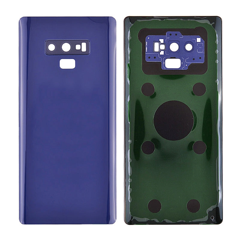 Back Cover with Camera Glass Lens and Adhesive Tape for Samsung Galaxy Note 9 N960(for SAMSUNG and Galaxy Note 9) - Blue