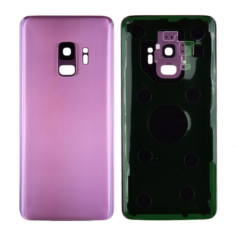 Back Cover with Camera Glass Lens and Adhesive Tape for Samsung Galaxy S9 G960(for SAMSUNG and Galaxy S9) - Purple