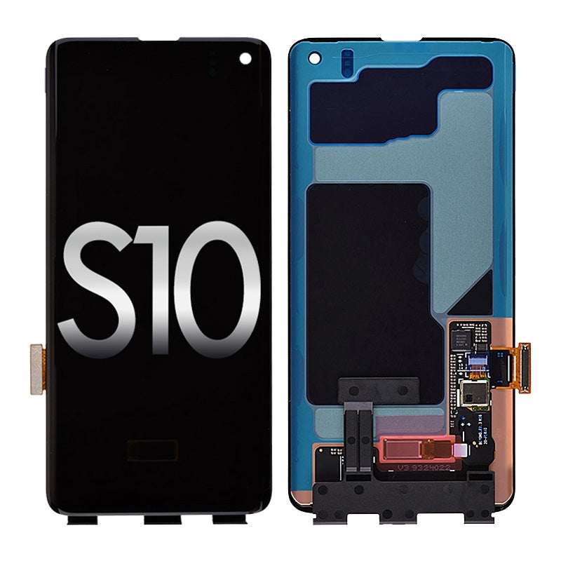 Oled Screen Digitizer Assembly For Samsung Galaxy S10 G973 (Premium) - Black