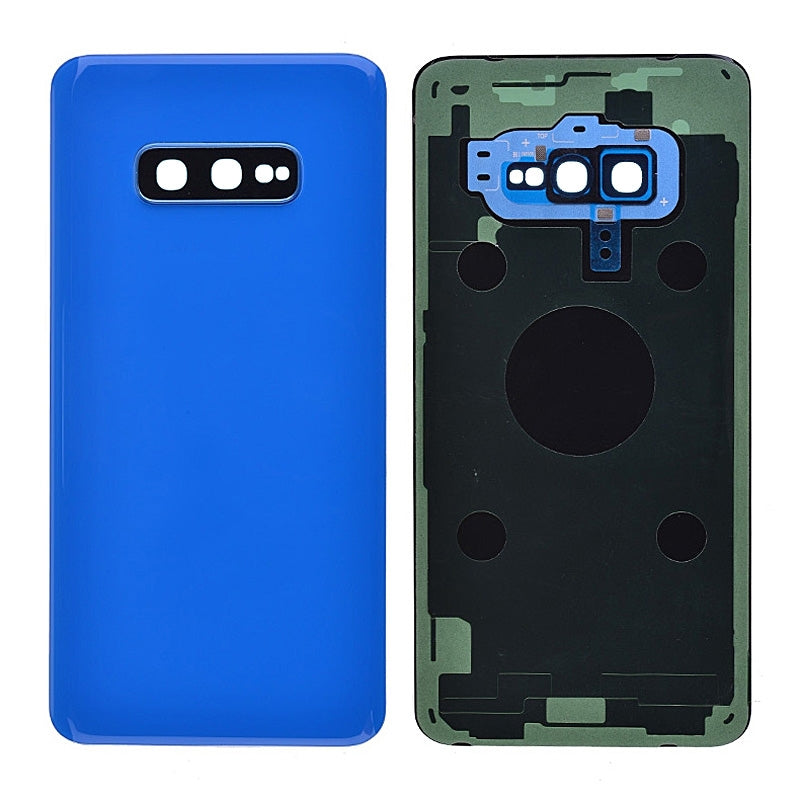 Back Cover with Camera Glass Lens and Adhesive Tape for Samsung Galaxy S10e G970(for SAMSUNG and Galaxy S10e) - Blue