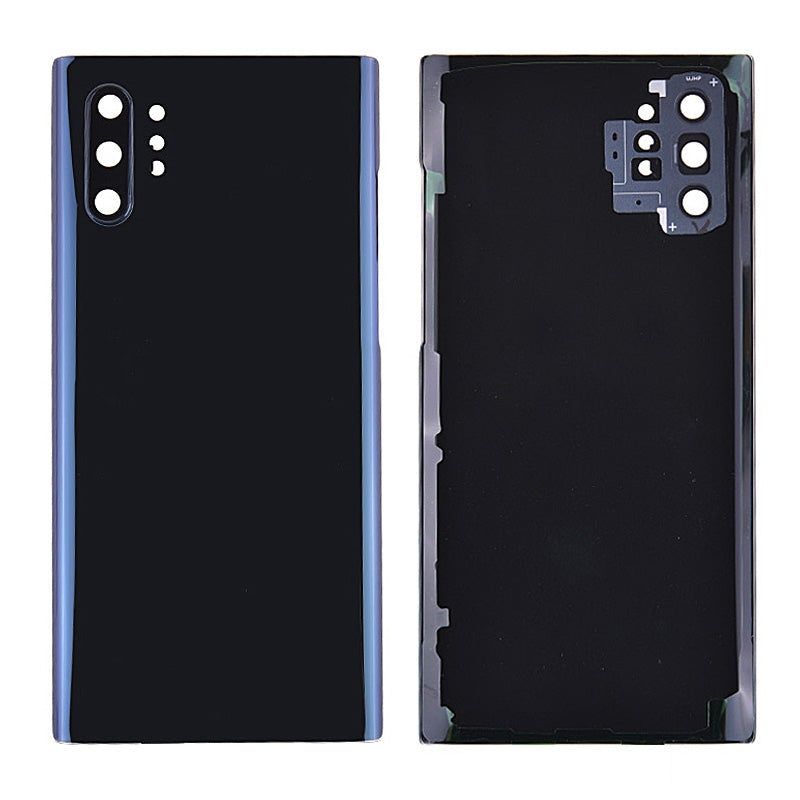 Back Cover with Camera Glass Lens and Adhesive Tape for Galaxy Note 10 Plus N975 - Aura Black