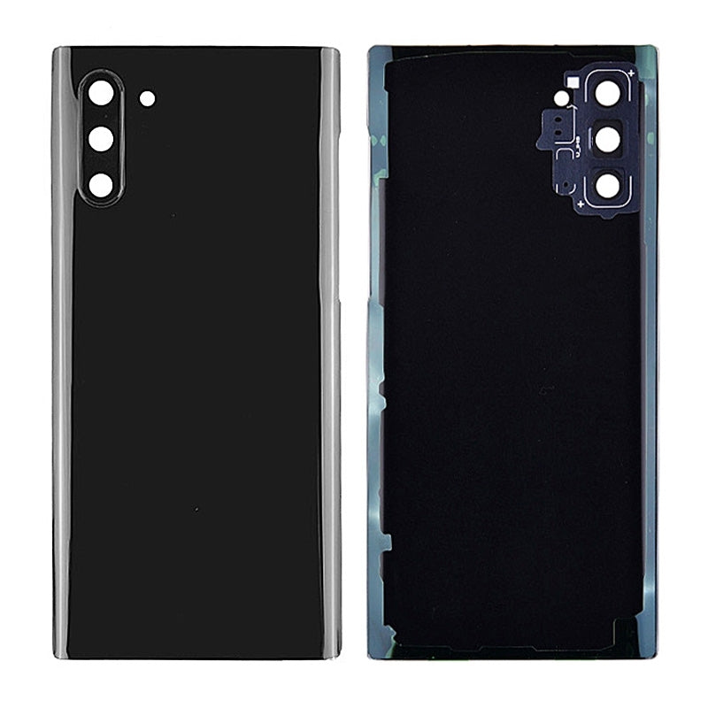 Back Cover with Camera Glass Lens and Adhesive Tape for Samsung Galaxy Note 10 N970(for SAMSUNG) - Aura Black
