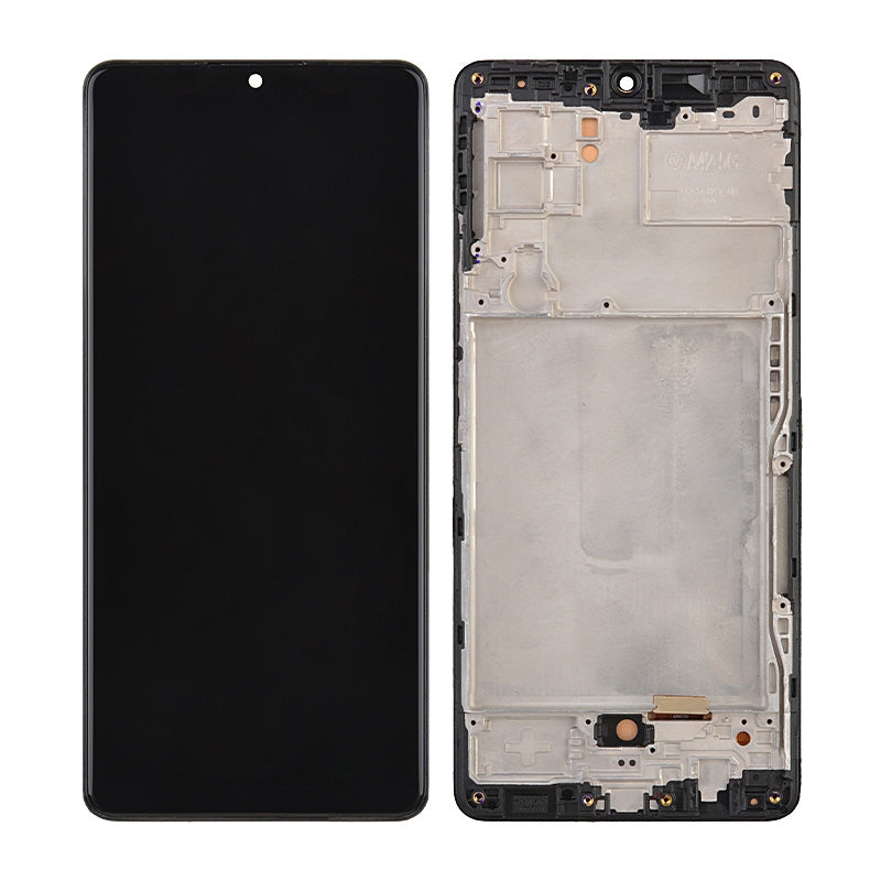 LCD Assembly with Frame for Galaxy A42 5G (A426 / 2020) (Aftermarket OLED) - Prism Black