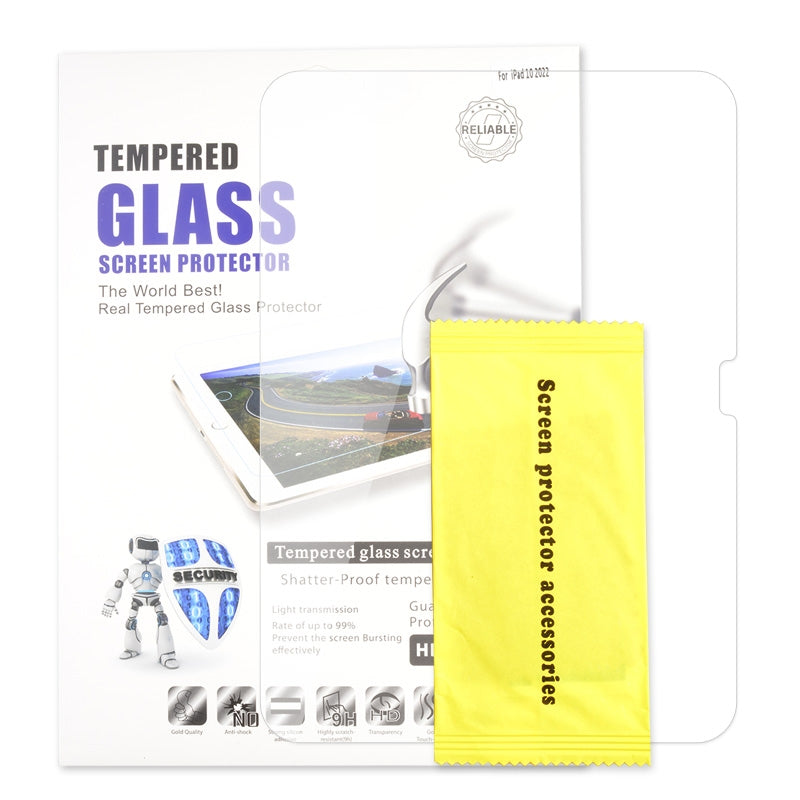 Tempered Glass Screen Protector for iPad 10 2022 (Retail Packaging)