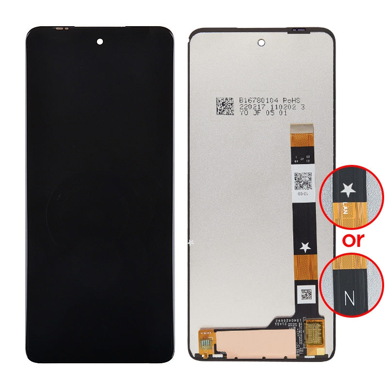 LCD Screen Digitizer Assembly for Motorola Moto G Stylus (2022) XT2211-2/ G Stylus 5G(2022) XT2215-4 - Black