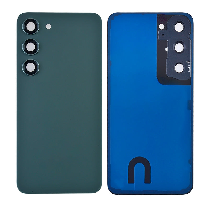 Back Cover with Camera Glass Lens and Adhesive Tape for Samsung Galaxy S23 S911 (for SAMSUNG) - Green