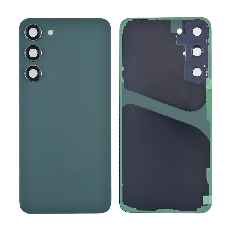 Back Cover with Camera Glass Lens and Adhesive Tape for Samsung Galaxy S23 Plus S916 (for SAMSUNG) - Green