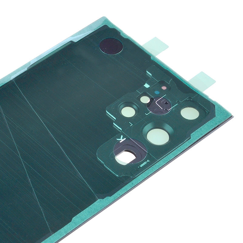 Back Cover with Camera Glass Lens and Adhesive Tape for Samsung Galaxy S23 Ultra S918 (for SAMSUNG) - Green Back Glass