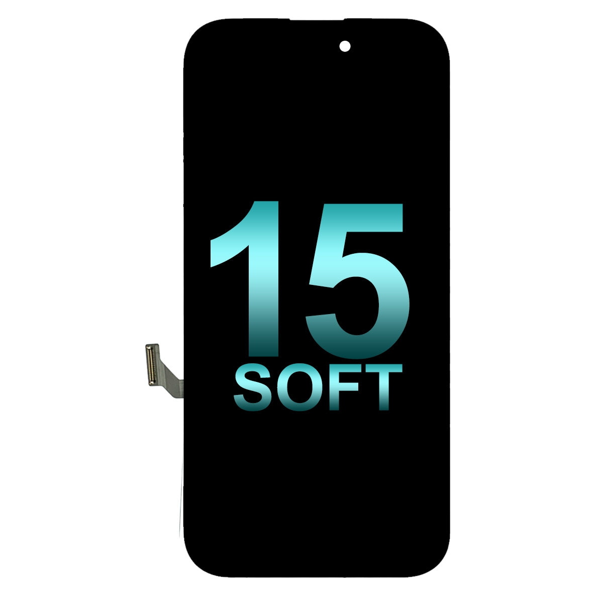 Soft OLED Screen Digitizer Assembly for iPhone 15