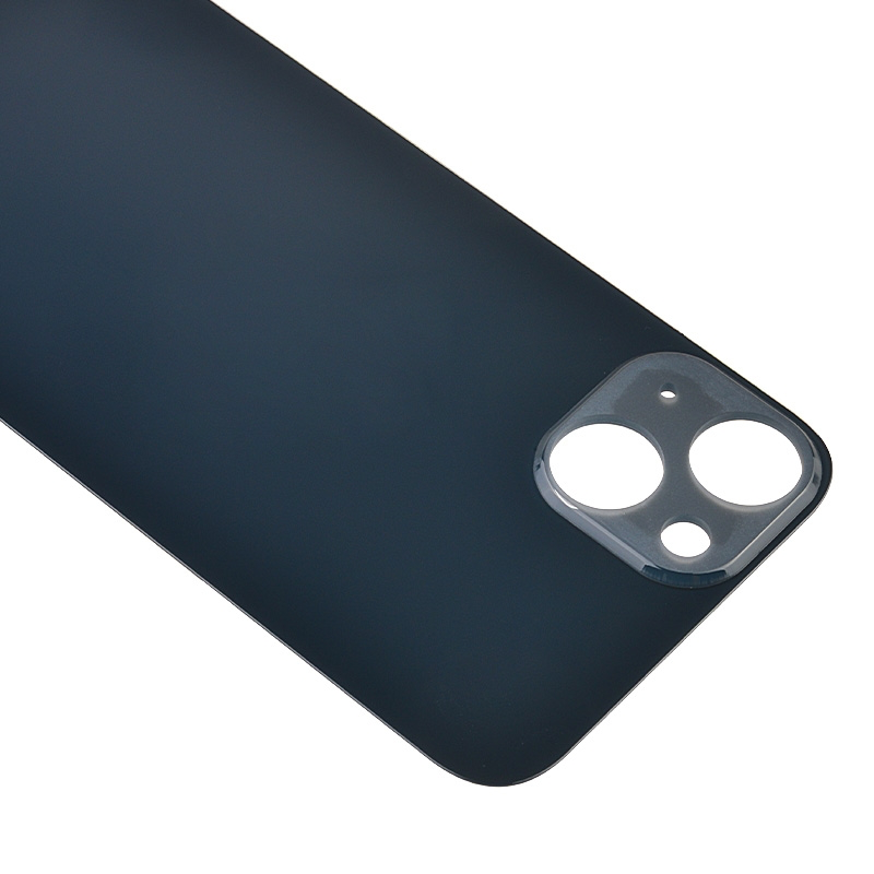 Back Glass Cover with Adhesive for iP 13 (NO LOGO) - All Colors ( Big Hole)