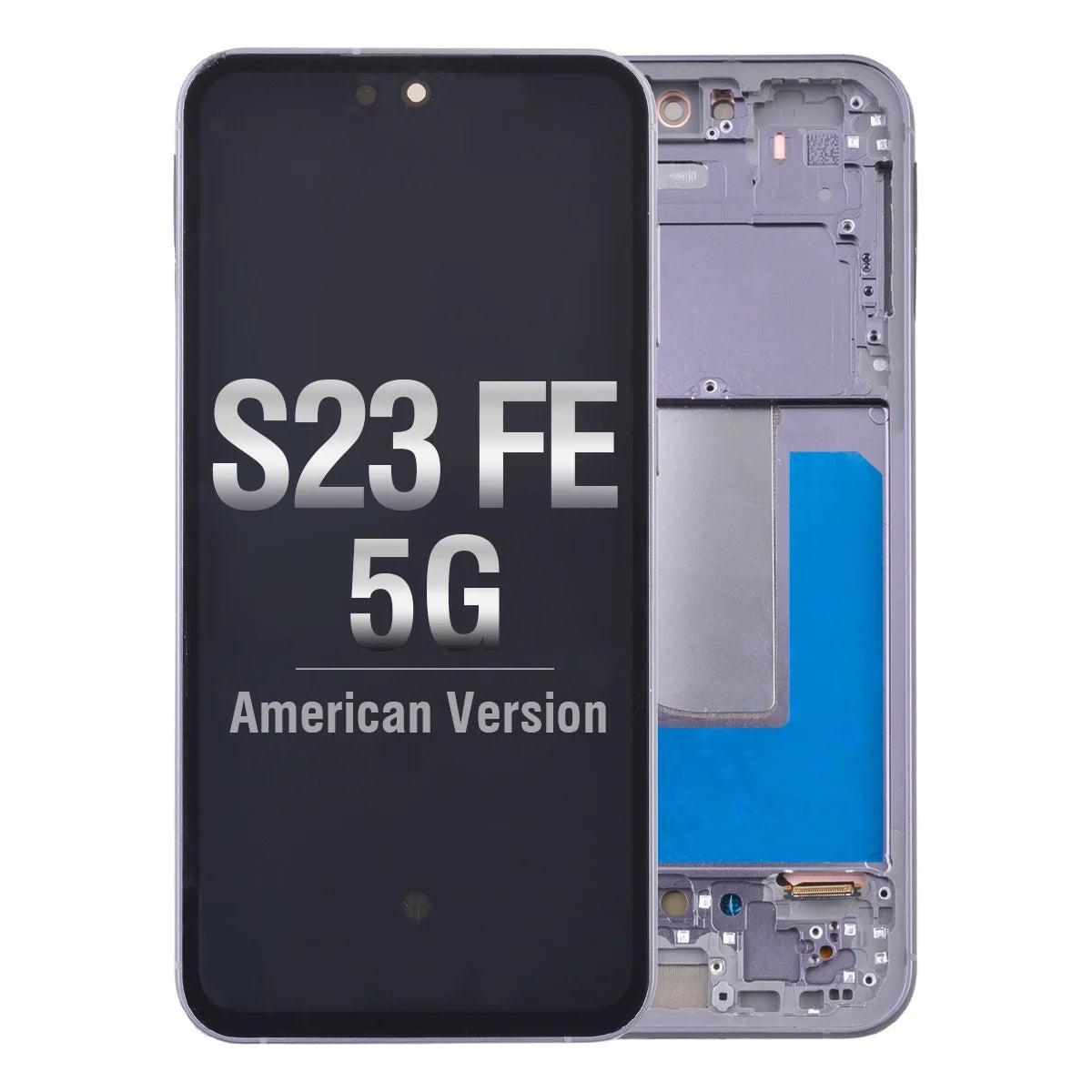 LCD Screen Digitizer Assembly/ With Frame for Samsung Galaxy S23 FE 5G S711 (for America Version)(AfterMarket) - Graphite