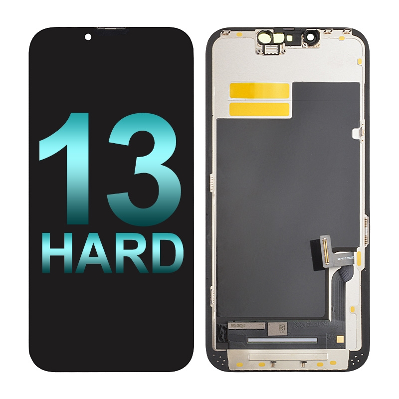 Premium Hard OLED Screen Digitizer Assembly With Frame for iPhone 13