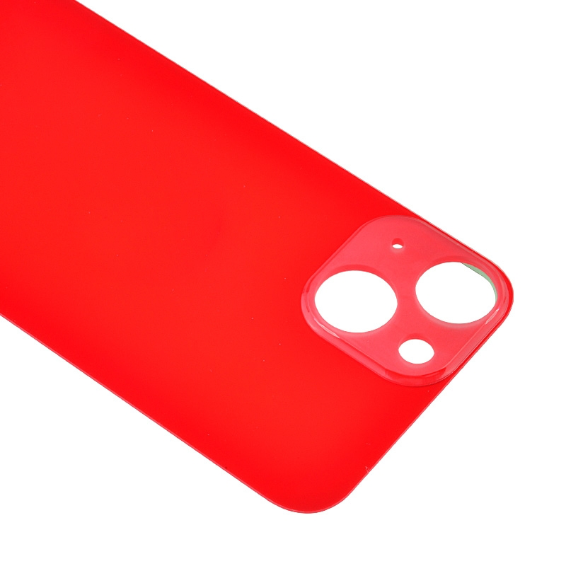 Back Glass Cover with Adhesive for iP 13 (NO LOGO) - All Colors ( Big Hole)